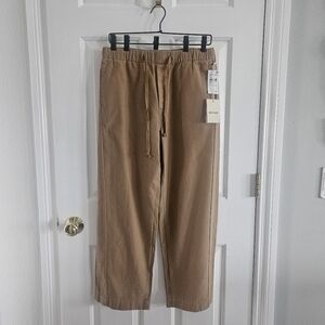 NWT MOTHER The Drawn Half Pipe Ankle Pants- Chipmunk